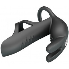 Вибронасадка на пенис с двойным эрекционным кольцом Vibrating Penis Sleeve Matty