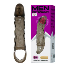 Насадка на пенис удлиняющая Men Extension с вибро