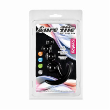 Анальный стимулятор чёрный LURE ME