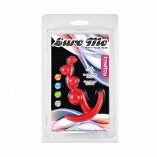 Анальный стимулятор красный LURE ME