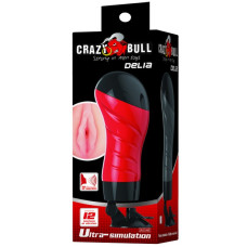 Вибромастурбатор с голосовым сопровождением Crazy Bull Delia на присоске