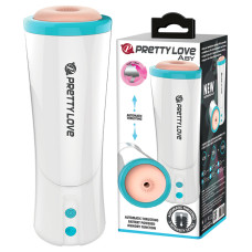 Мастурбатор Pretty Love Aby с поступательными движениями, функцией посасывания и голосовым сопровождением
