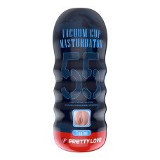 Мастурбатор-вагина в колбе Pretty Love Vacuum Cup