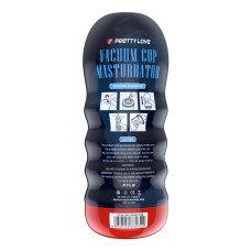 Мастурбатор-вагина в колбе Pretty Love Vacuum Cup