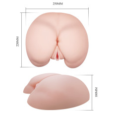 Вагина и попка с вибрацией Realistic