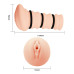 Мастурбатор вагина с утягивающими кольцами Crazy Bull Rossi Flesh 3D