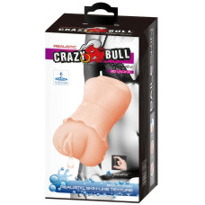 Мастурбатор в платьице с эффектом лубрикации Crazy Bull