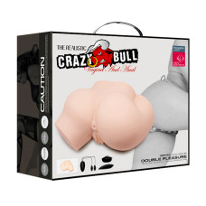 Мастурбатор Crazy Bull Vagina and Anal с вибрацией