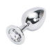 Анальная пробка Anal Jewelry Plug Silver Diamond L