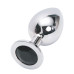 Анальная пробка Anal Jewelry Plug Silver Black M