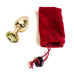 Анальная пробка Anal Jewelry Plug Gold Yellow S