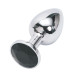 Анальная пробка Anal Jewelry Plug Silver Black S