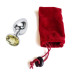Анальная пробка Anal Jewelry Plug Silver Yellow S