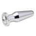 Анальная пробка Anal Plug Silver Diamond L