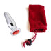 Анальная пробка Anal Plug Silver Ruby L