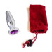 Анальная пробка Anal Plug Silver Violet L