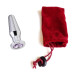 Анальная пробка Anal Plug Silver Purple L