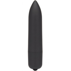 Черная вибропуля X-Basic Bullet Long Lovetoy с 10 режимами вибрации