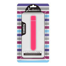 Мини-вибратор X-Basic Bullet Lovetoy с 10 режимами розовый
