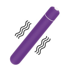 Мини-вибратор X-Basic Bullet Lovetoy с 10 режимами фиолетовый