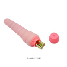 Рельефный вибратор с хребтом Flexi Vibe 19 см