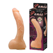 Penis с присоской и мошонкой
