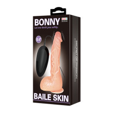 Вибратор реалистичный с мошонкой Bonny