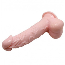Вибратор с мошонкой на присоске Perfect Pecker
