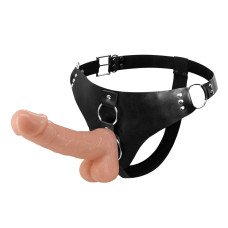 Реалистичный страпон Ultra Passionate Harness 20 см