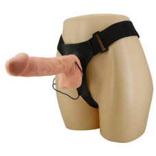 Реалистичный вибрострапон на трусиках Ultra Passionate Harness 21 см