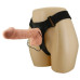Реалистичный вибрострапон на трусиках Ultra Passionate Harness 21 см