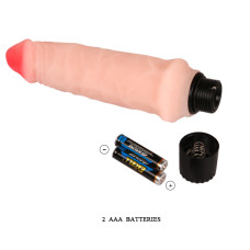 Телесный вибратор Realistic Cock