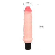 Телесный вибратор Realistic Cock