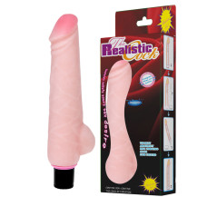 Реалистичный вибратор с мошонкой Realistic Cock