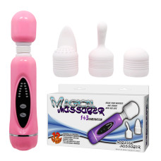 Вибромассажер Power Wand Magical Massager розовый