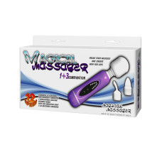 Вибромассажер Power Wand Magical Massager фиолетовый