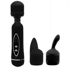 Вибромассажер Power Wand с дополнительными насадками