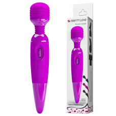 Вибромассажер с мощной вибрацией Pretty Love Power Wand розовый