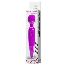 Вибромассажер с мощной вибрацией Pretty Love Power Wand розовый