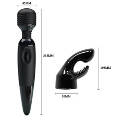 Вибромассажер Sensual Massager со сменной насадкой