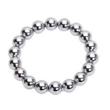 Эрекционное кольцо Metal Ball Cock Ring L