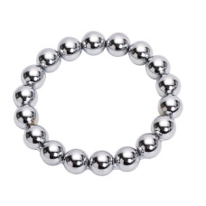 Эрекционное кольцо Metal Ball Cock Ring S