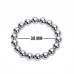 Эрекционное кольцо Metal Ball Cock Ring S