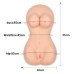 Мастурбатор-торс Fuck Me Bare Mega Masturbator