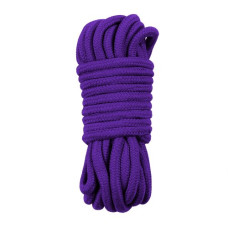 Пурпурная веревка для бондажа Fetish Bondage Rope 10 метров