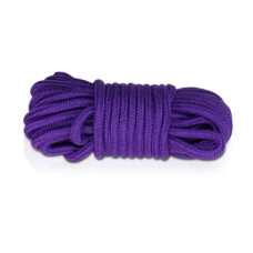 Пурпурная веревка для бондажа Fetish Bondage Rope 10 метров