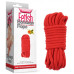 Красная веревка для бондажа Fetish Bondage Rope 10 метров