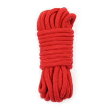 Красная веревка для бондажа Fetish Bondage Rope 10 метров