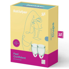 Набор менструальных чаш Satisfyer Feel Confident салатовый