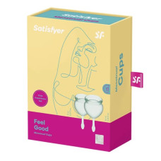 Набор менструальных чаш Satisfyer Feel Good, салатовый